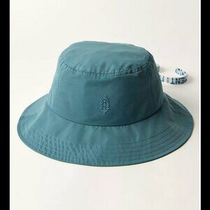 NWOT Free People Movement Hiking Outdoor Trail Travel Blue Adventure Bucket Hat